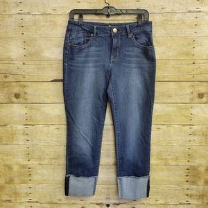 1822 Denim Cropped Jean Taylor